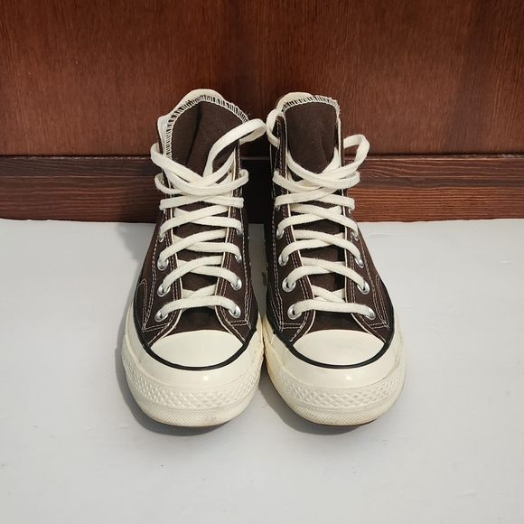 70s Brown Chuck Taylor Converse All-Star Hi Top - Picture 2 of 7